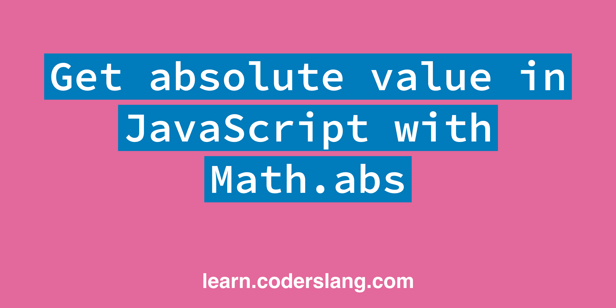 javascript-absolute-value